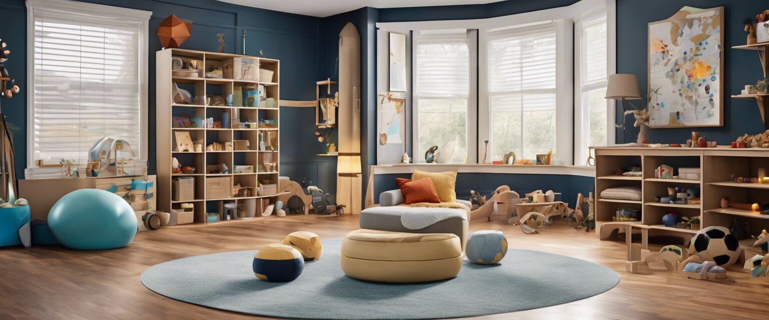 Example playroom layout